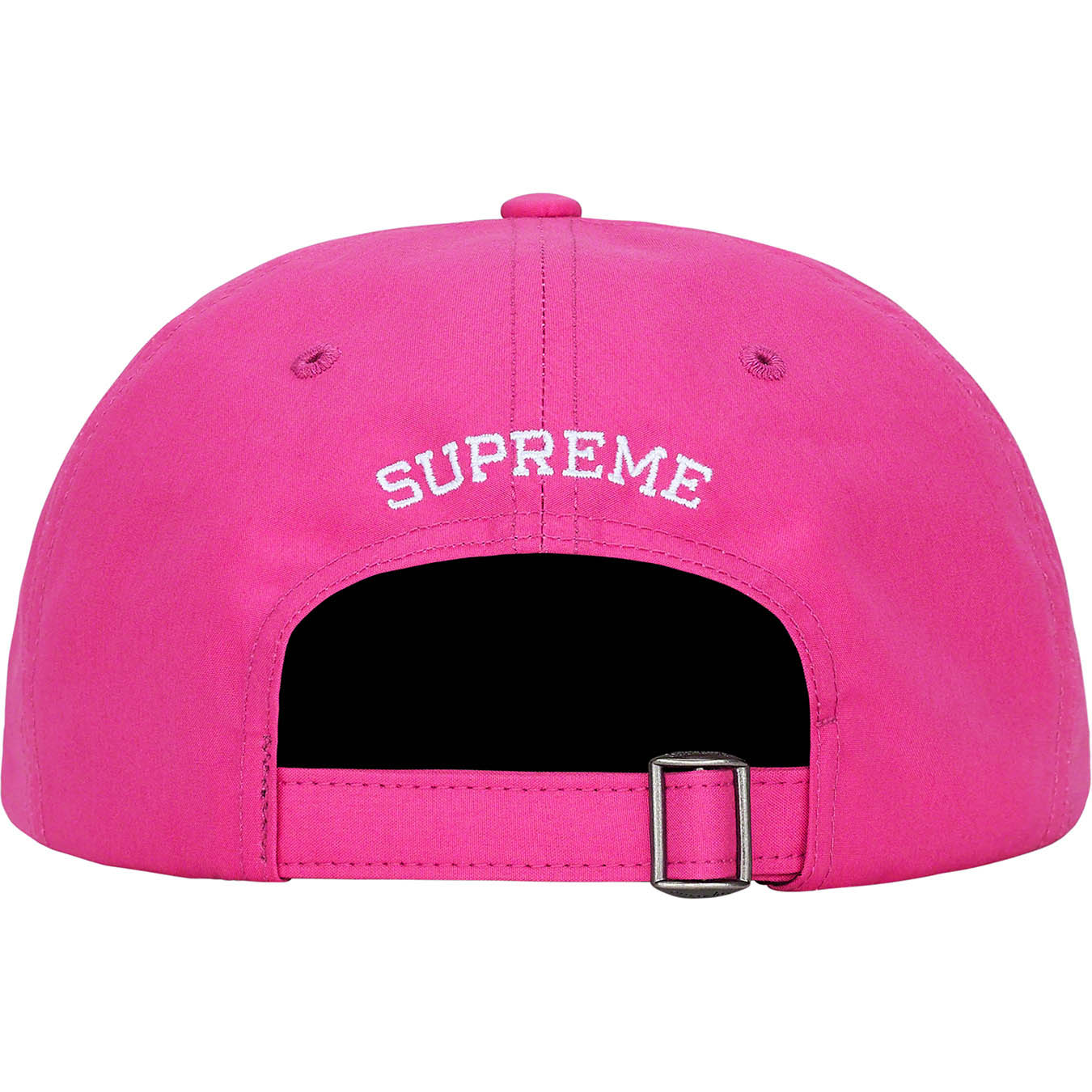 Supreme Ventile S Logo 6-Panel Magenta rear view