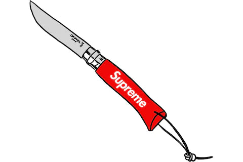 Supreme Opinel No.08 Folding Knife - Red – PremeFTP