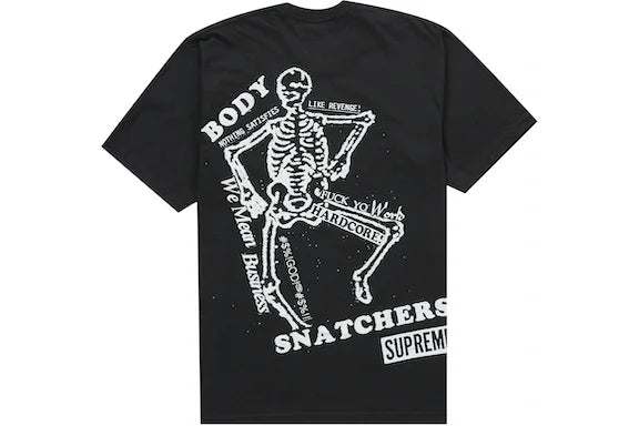 Supreme Body Snatchers Tee in black, size X-Large