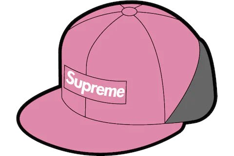 Supreme WINDSTOPPER Earflap Box Logo New Era in pink, size 7 3/8