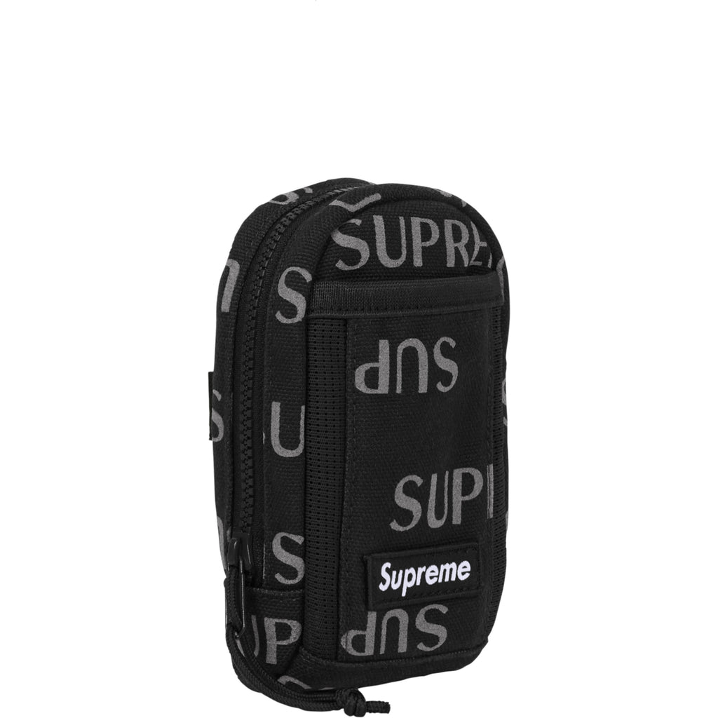 Supreme Neck Pouch Black side view