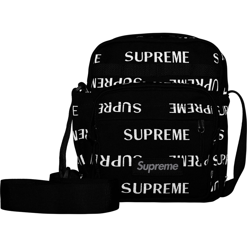 Supreme Shoulder Bag Black alternate front view