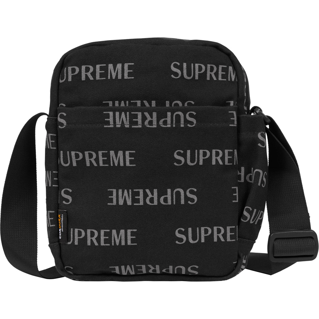 Supreme Shoulder Bag Black back view