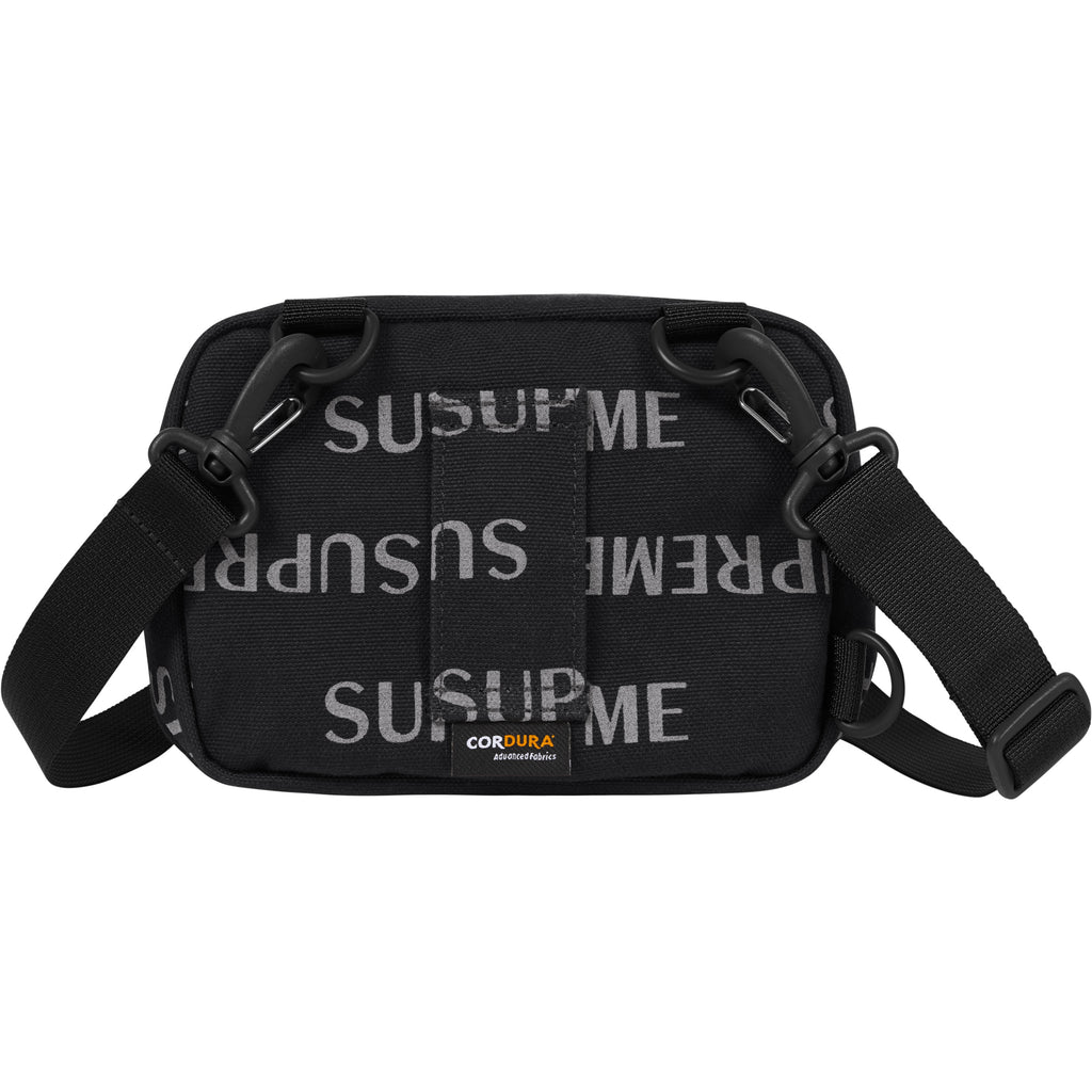 Supreme Mini Shoulder Bag Black back view