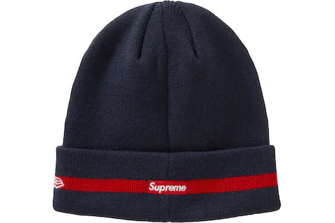 Supreme New Era Sequin Beanie - Navy