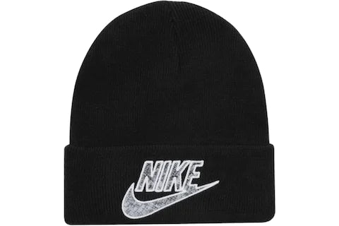 Supreme Nike Snakeskin Beanie - Black