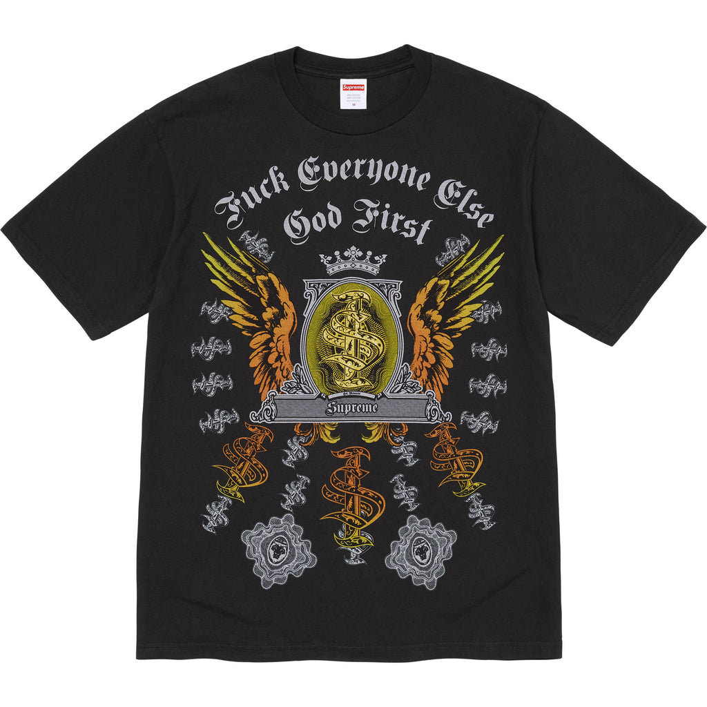 Supreme Money Tee Black