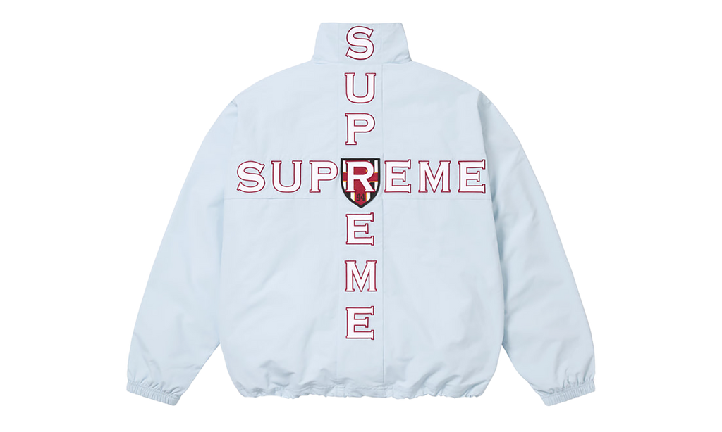 Supreme Cross Track Jacket Light Blue