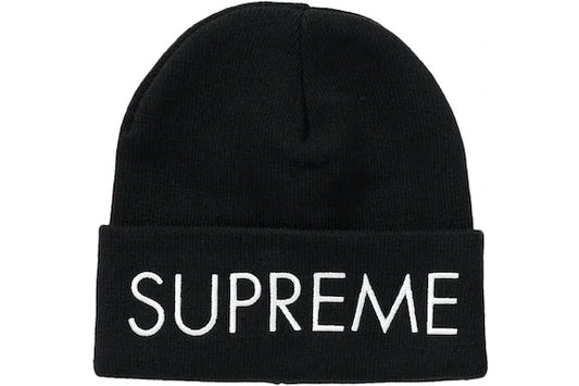Supreme Capital Beanie in black