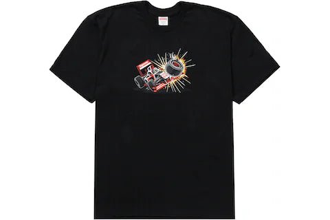 Supreme Crash Tee in black, size Medium