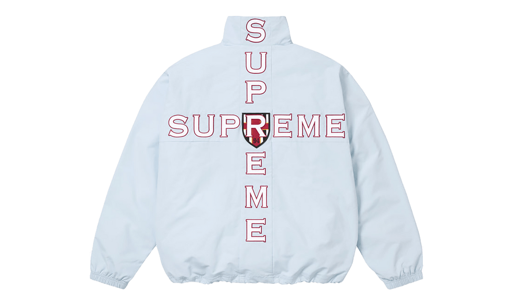 Supreme Cross Track Jacket Light Blue