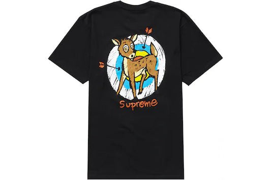 Supreme Deer Tee in black, size Medium