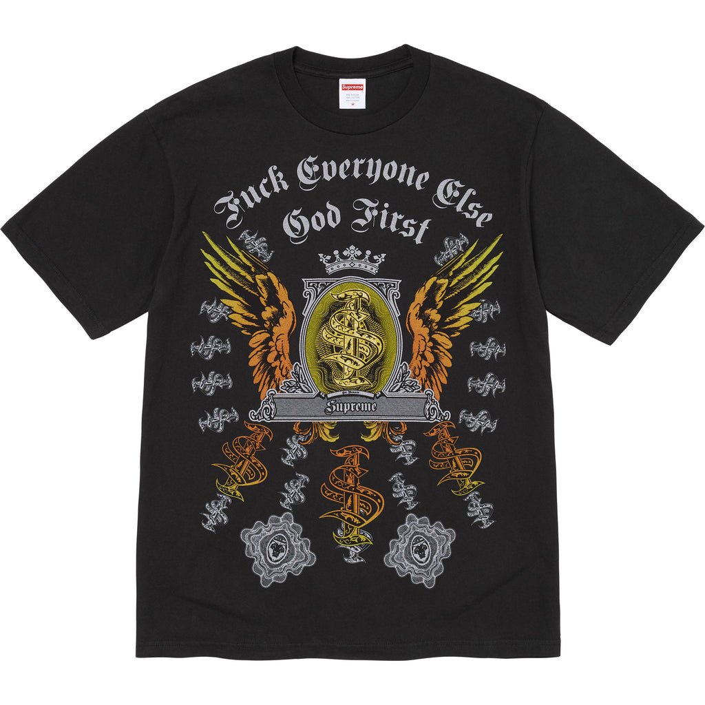 Supreme Money Tee Black