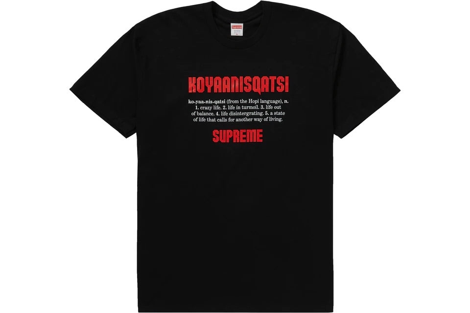 Supreme Koyaanisqatsi Tee - Large