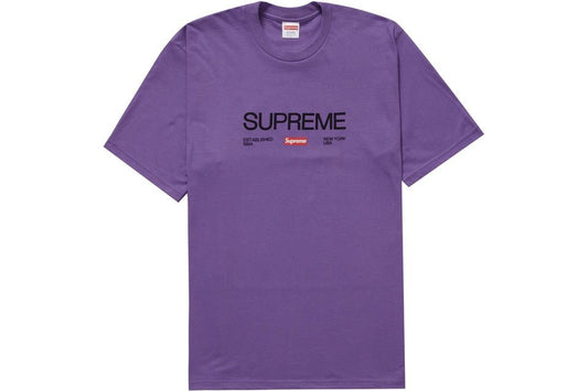 Supreme Est. 1994 Tee in purple, size Medium
