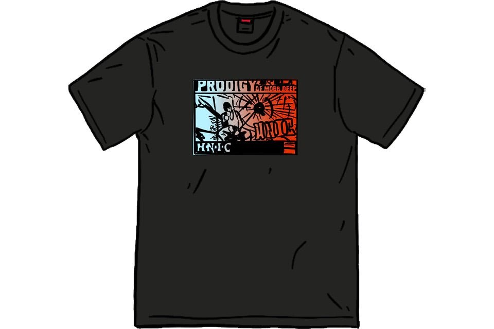 Supreme HNIC Tee in black, size Medium