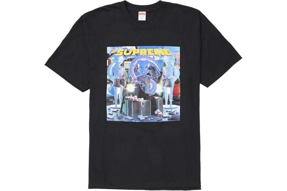 Supreme Richest Tee in black, size Medium