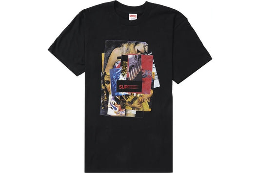 Supreme Stack Tee in black, size Medium